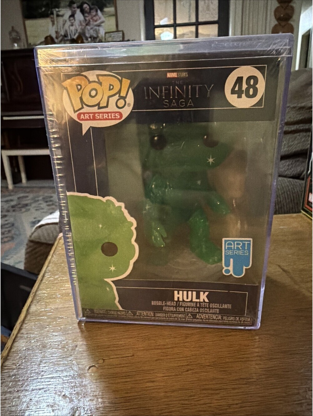 Funko Pop! Art Series Marvel Infinity Saga Hulk #48 Vinyl Figure Sealed